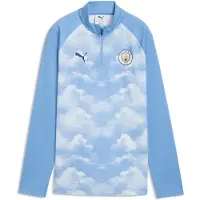 Puma Manchester City Quarter-zip Warmup Top Women, storlek Large