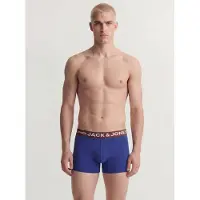 Jack & Jones Boxershorts 'JACLICHFIELD' blå / grön / blodröd / vit