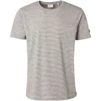 No-excess T-shirt Randig Melerad Mångfärgad Off-White Storlek