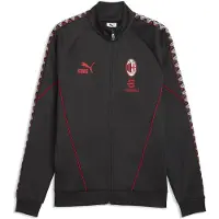 Puma Milan Jacka King Anthem - Flat Mörkgrå/Röd - , storlek Small