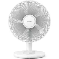 Philips Bordsfläkt 1000 Series CX1030/00, Bladfläkt för hushållsbruk, Vit, Bord, 45 dB, 35 cm, 2000 m³/h
