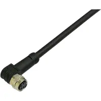 Bkl Electronic 2700009 Sensor/ställdon-anslutningskabel M8 Koppling vinklad 2 m Antal poler (RJ): 3 1 st