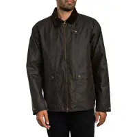 Barbour - Jackor - Short Bedale Wax Jacket Olive för Unisex - Storlek XL - Grön