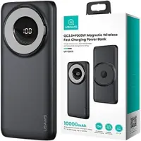 Usams US-CD171PB62 Magnetisk Trådlös Powerbank 10000mAh - Svart