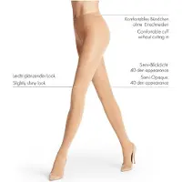 Falke Strumpbyxa 'Seidenglatt' nude