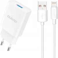 Dudao A4EU adapter 10 W 1xUSB-A (USB-A till Lightning-kabel ingår)