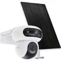 Ezviz Ip Hb90 With Solar Panel 8w Dual 4mp+4mp Wi-fi Aov övervakningskamera