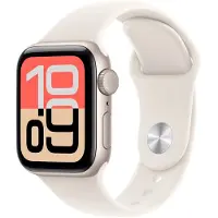 Apple Watch SE 3 40mm GPS Sport Band S/M - Stjärnglans