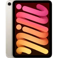 Apple iPad mini A17 Pro Wi-Fi + Cellular - Surfplatta - 128 GB - 8.3" IPS (2266 x 1488) - 3G, 4G, 5G - starlight
