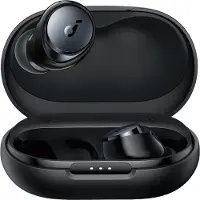 Anker Soundcore Space A40 - True wireless-hörlurar med mikrofon - inuti örat - Bluetooth - aktiv brusradering - svart