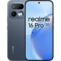 Realme Smartphone 16 Pro 5G 8Go+256Go Grå 200MP 6500mAh IP69 AMOLED 144Hz