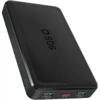SBS Powerbank TTBB10000FASTPD20K 10000 mAh 20W med Power Delivery - svart