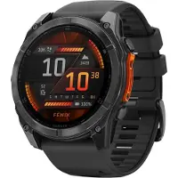 Garmin Fenix 8 GPS-klocka 51 mm 010-02905-00 AMOLED skiffergrå/svart armband