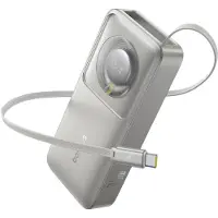 Baseus Powerbank OS Free2Pull 10000mAh 30W +kabel (grå)