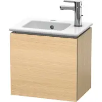 Duravit L-Cube tvättställsskåp väggmonterat med 1 vänsterhängd lucka