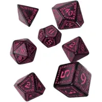 Q-workshop Runic Shimmering Tärningar 7 Enheter
