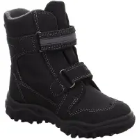 Superfit Snöboots 'Husky' mörkbrun / grå / pastelllila / vit