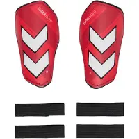 Hummel Benskydd - hmlShin Guards Super Light - Popeian Red - - S - Small - Benskydd