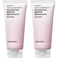 Hanskin Hyaluron Relief Fuktighetskräm Dubbelset (50ml * 2 st)