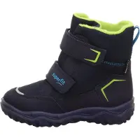 Superfit Vinterkängor - Husky1 - Tex - Blå/Ljusgrön - - 34 - Vinterkängor