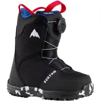 Burton - Snowboardboots barn - Grom Boa Black för UnisexUll - Barnstorlek 30.5 - Svart