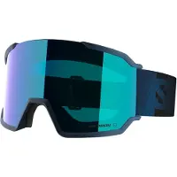 Salomon - Skidglasögon - S/View 3 Dress Blue för Unisex - Blå