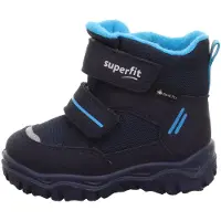Superfit Stövel 'Husky 1' marinblå / azur / vit