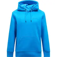 Peak Performance Men's Original Small Logo Hood Brilliant Blue