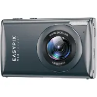Easypix V48 Pocket Anthrazite Digitalkamera 8 Megapixel Antracit Integrerat batteri, 4K-video, Full HD Video, med inbyggd blixt
