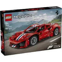 LEGO Technic - Ferrari 488 Pista-Bil 42235 - 882 Delar - - One Size - Klossar