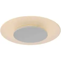 Steinhauer LED taklampa Lido, dimbar, Vitt / opal, Vardagsrum / matsal, Metall, Modern, LED-taklampa