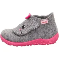 Superfit Innerskor - Ull - Happy - Grå/Rosa - - 29 - Innerskor