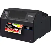 Epson ColorWorks CW-D6500Ae - Etikettskrivare - färg - bläckstråle - Rulle (21,6 cm) - 1200 x 1200 dpi - upp till 85 mm/sek (mono)/ upp till 85 mm/sek (färg) - kniv