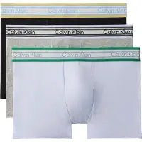 Calvin Klein 3 Pack Trunks Icon Cotton Stretch