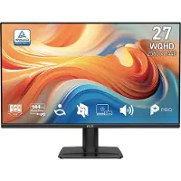 MSI Monitor Pro MP275Q E14 27" Wide Quad HD 144Hz IPS FreeSync HDR Högtalare
