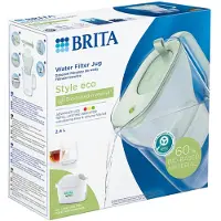 Brita Style Eco filterkanna 2,4 liter med Maxtra Pro-filter - Grön