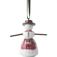 Kähler Hammershøi Christmas Snögumma hängande 9 cm Vit
