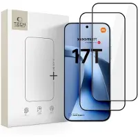 Tech-Protect Xiaomi 17T Glass Fit+ skärmskydd av härdat glas - 2 st. - Svart