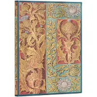 Wild Thistle (Vox Botanica) Midi Unlined Softcover Flexi Journal