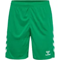Hummel Core 2.0 Träningsshorts - Grön/Vit, storlek 3XL
