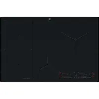 Electrolux Serie 700 EIS82453IZ, Svart, Inbyggnad, 80 cm, Zon induktionshäll, Keramik, 4 zon(er)