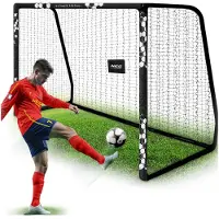 Neo-Sport Fotbollsmål 300 X 200 X 120 Cm Ns-472 Sexkantigt
