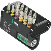 Wera Skruvbitsats Bit-Check 12 Wood TX HF 1 SB; 12 st.