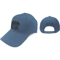 Ginza.se Queen: Unisex Baseball Cap/Black Classic Crest (Denim Blue)