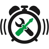 Twinco TWIN 6700 - Säkerhetssteg - 2 steg - arbetshöjd: 0.5 m - högkonsistenspolyeten - röd
