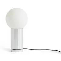 HAY Bordslampa TURN ON, dimbar, Aluminium / grå / zink, Vardagsrum / matsal, Glas, Modern, Bordslampa