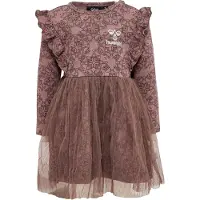 Hummel Klänning - hmlFia - Deep Taupe - - 1 år (80) - Klänning