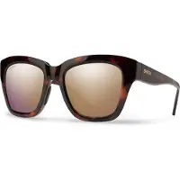 Smith Sway Tortoise Solglasögon cp polar rose gold mirror