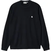 Carhartt WIP Tröja 'Madison' marinblå / vit