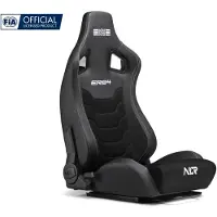 Next Level Racing ELITE SERIES ERS4 - Cockpitsäte för racingsimulator - ergonomisk - fällbar - polyuretanläder, mocka